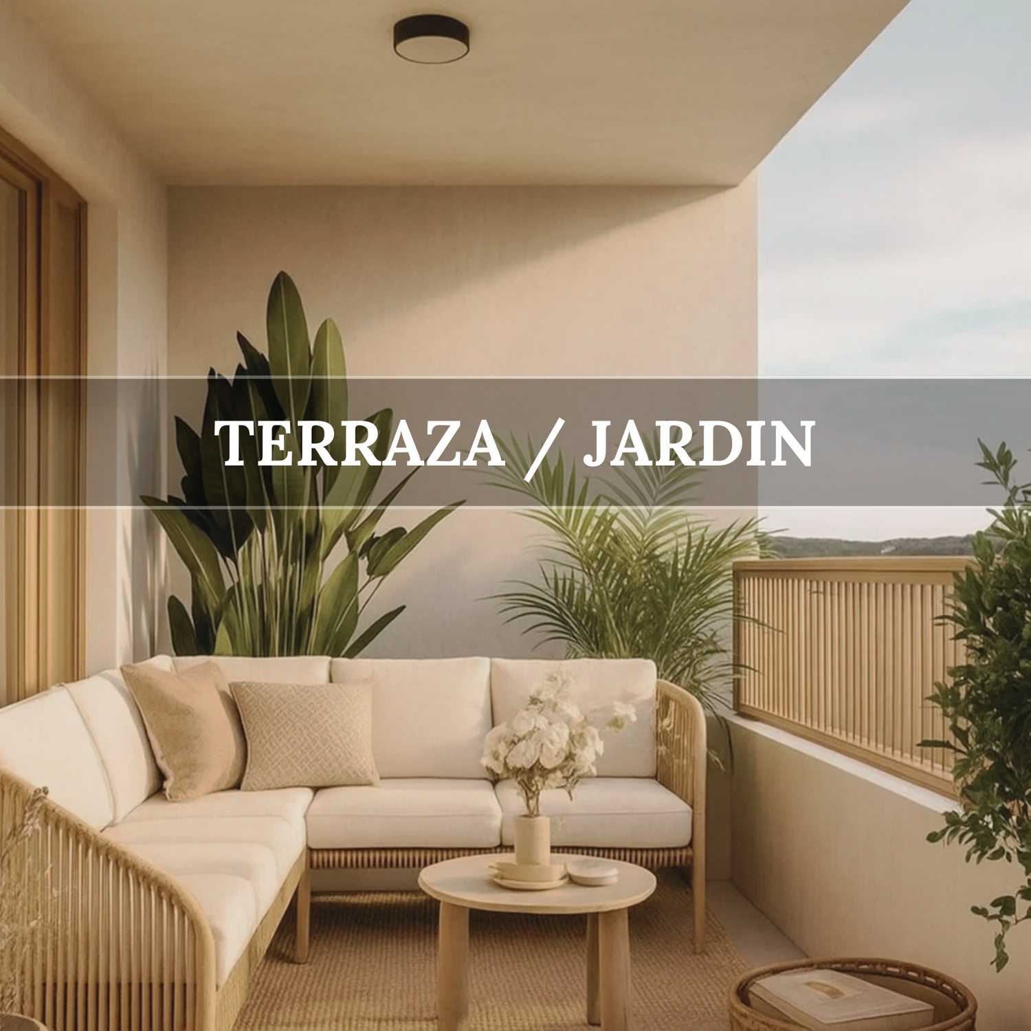 Terraza / Jardín - Decoración y Mobiliario