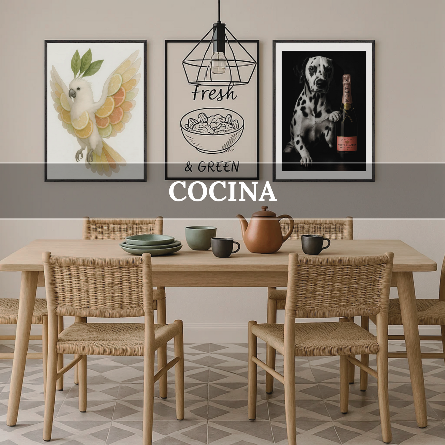 Cocina – Decoración y Mobiliario