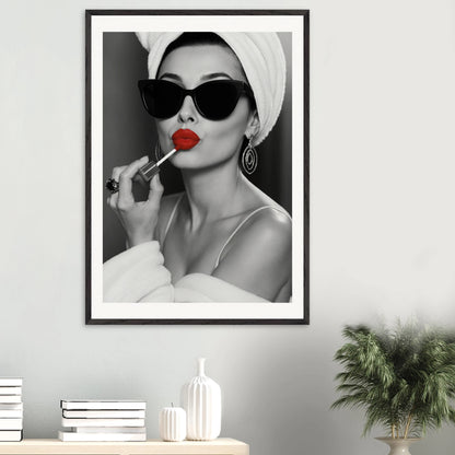 Red Lipstick Audrey