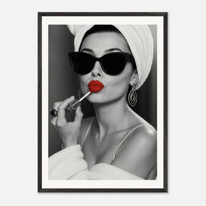 Red Lipstick Audrey