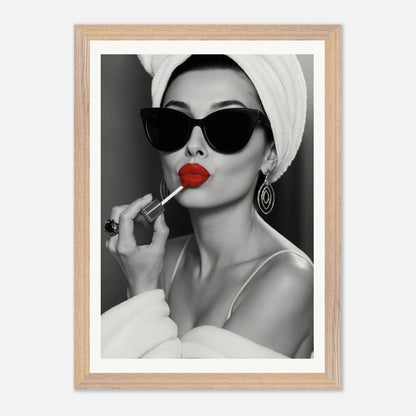 Red Lipstick Audrey