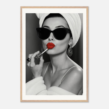 Red Lipstick Audrey